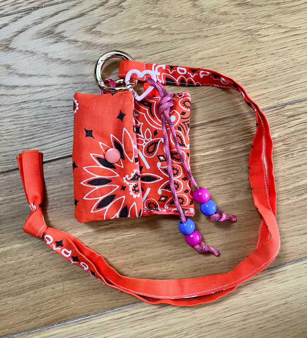 SO KUTE GRIGRI - Mini pochette orange