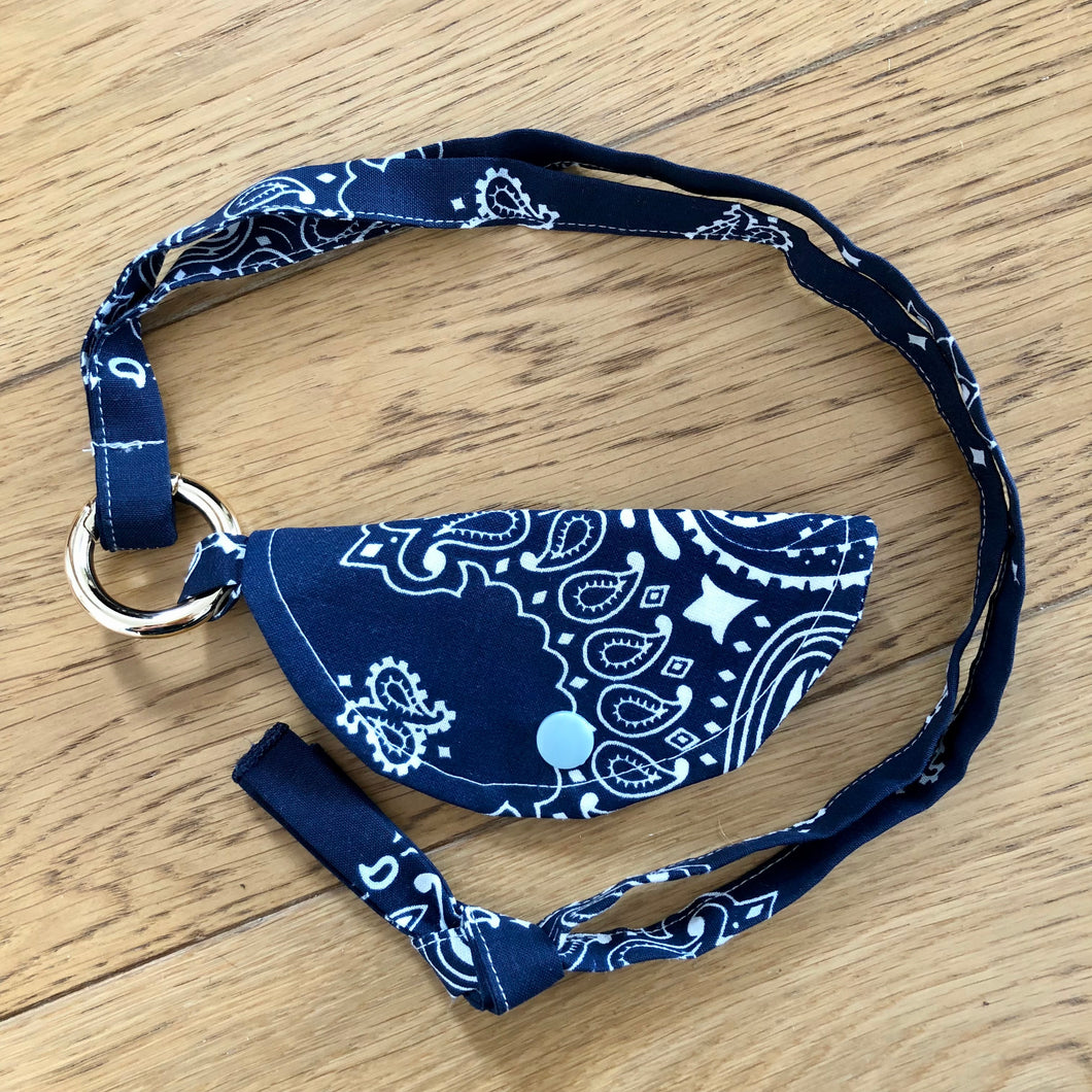 Porte-Lunettes - Bleu marine