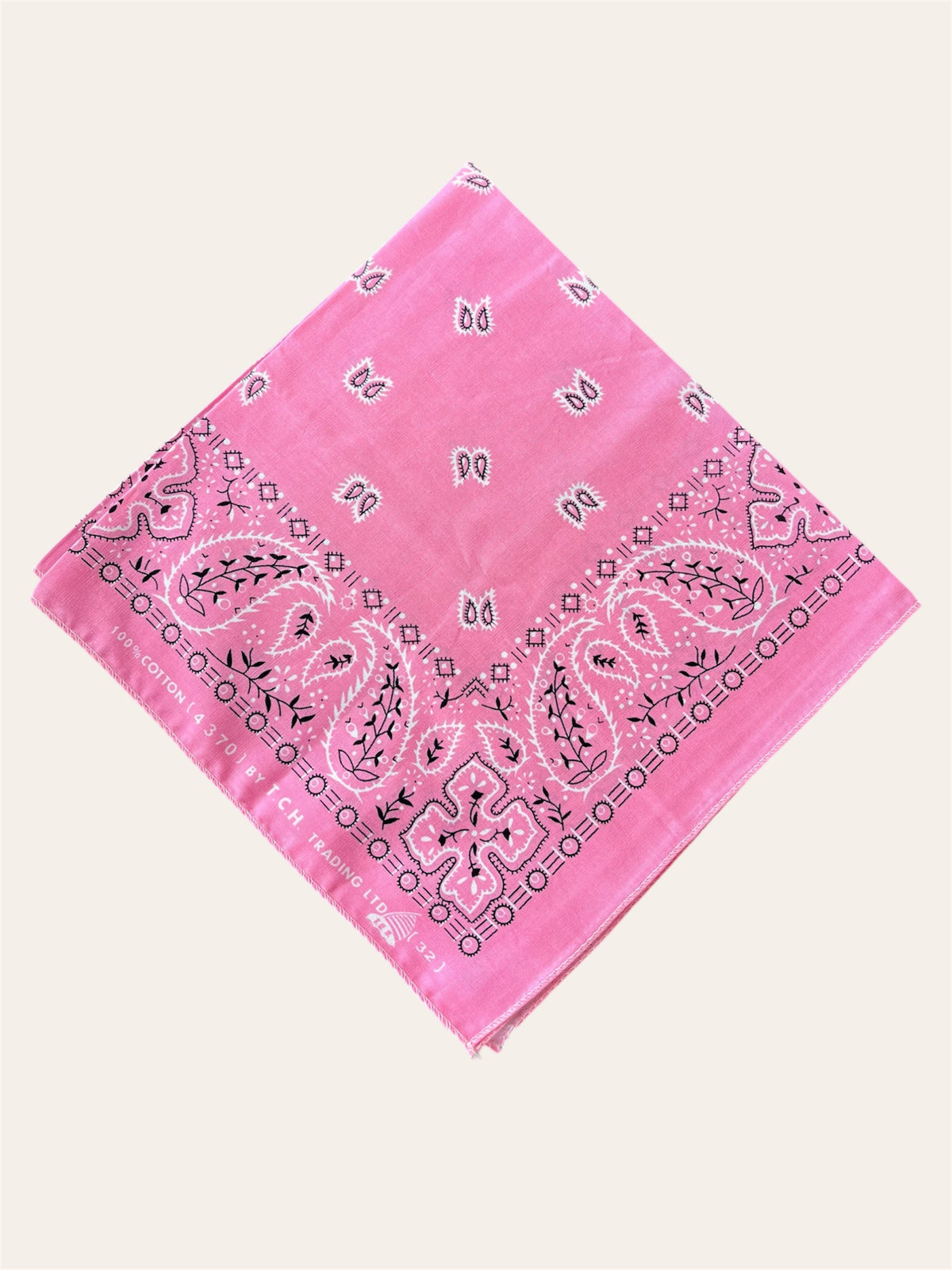 Bandana vintage 100 % coton, sélectionné par Kombinaison – photo 4