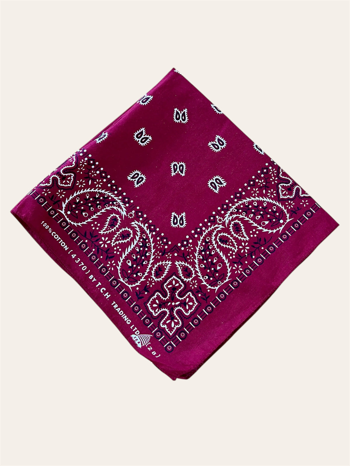 Bandana vintage 100 % coton, sélectionné par Kombinaison – photo 12