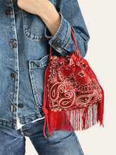 Charger l'image dans la galerie, Mini Pouch bag - franges 10 cm
