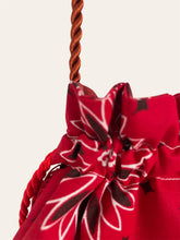 Charger l'image dans la galerie, MODELE UNIQUE Pouch bag - franges 13 cm - Rouge et Terracotta

