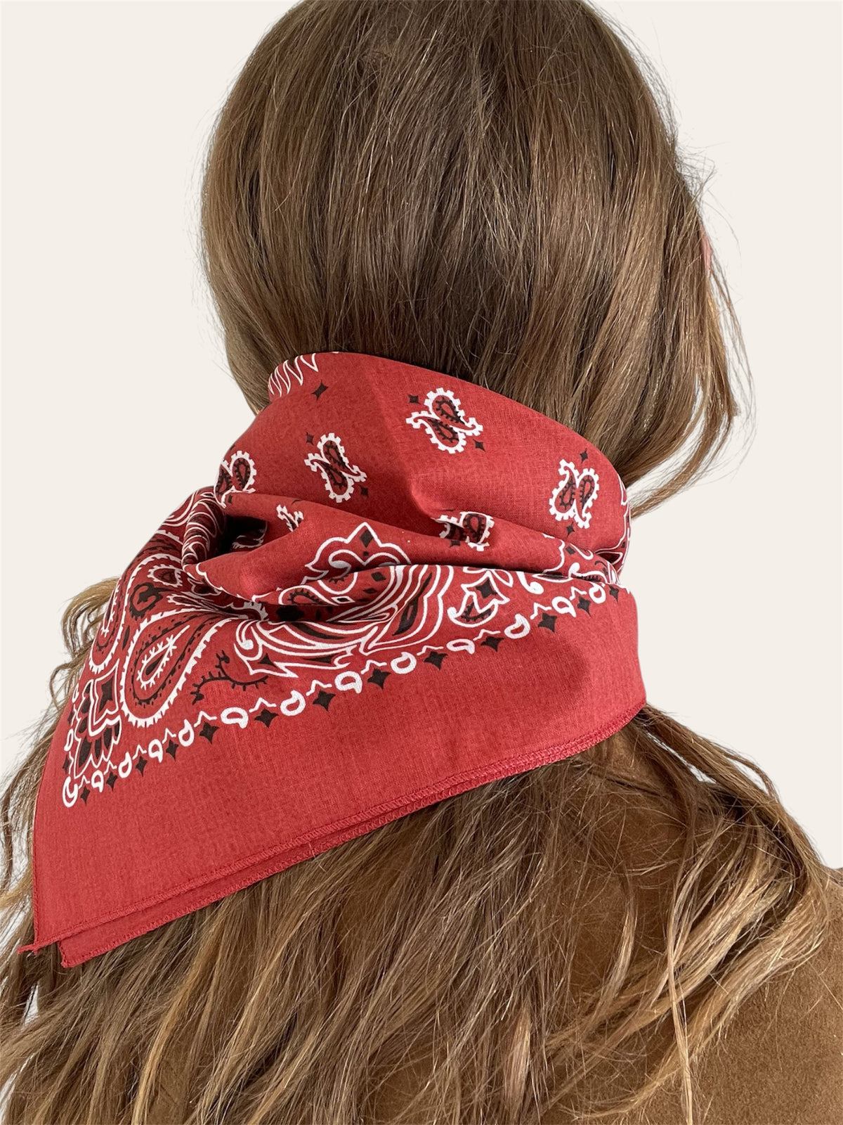 Bandana américain paisley 100 % coton, sélectionné par Kombinaison