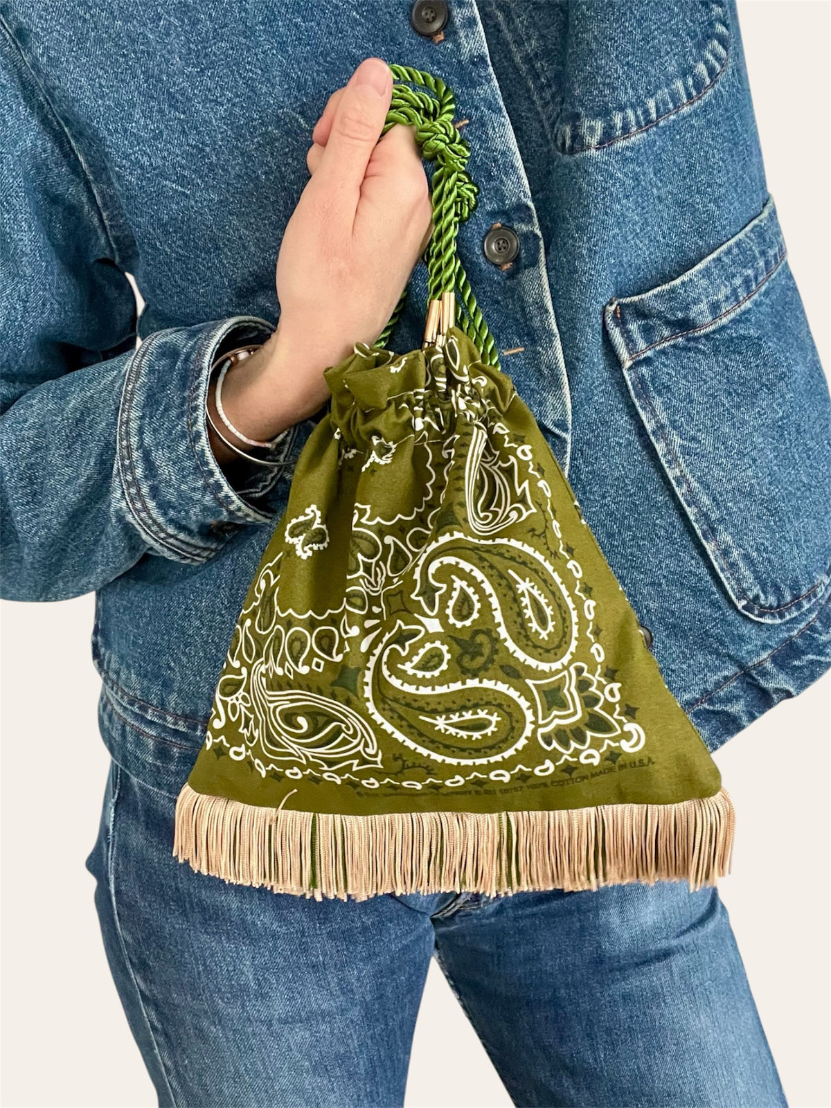 Mini pouch bag ♡ 10 cm fringe
